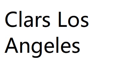 Clars Los Angeles