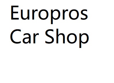 Europros Car Shop