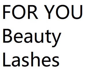 FOR YOU Beauty Lashes