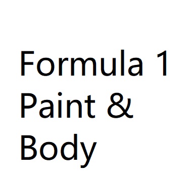 Formula 1 Paint & Body