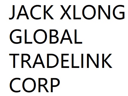 JACK XLONG GLOBAL TRADELINK CORP