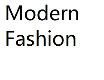 Modern Fashion