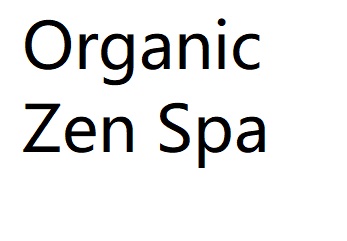 Organic Zen Spa