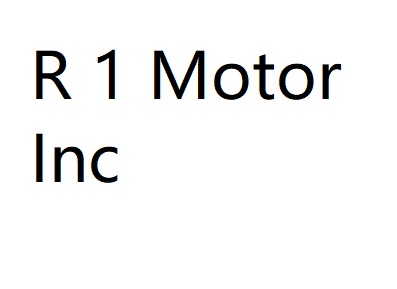 R 1 Motor Inc