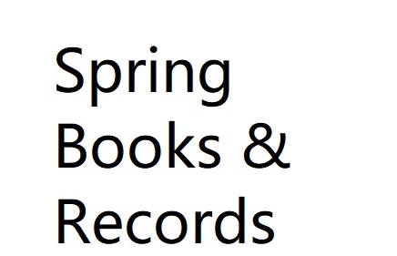 Spring Books & Records