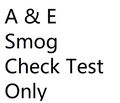 A & E Smog Check Test Only